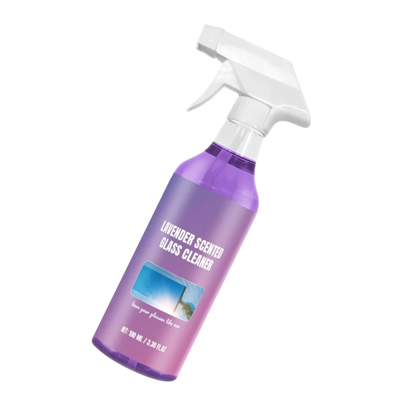 Glass Cleaner Quickly Remove Multipurpose Cleaner Solution for Glass 100ml K92A