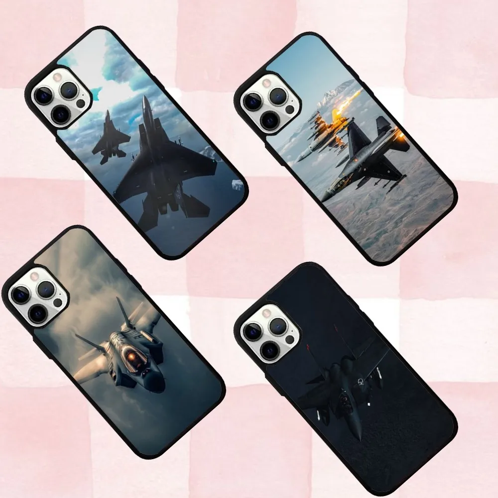 

Fighter Aircrafts Phone Case For IPhone 16,se4,15,Pro,Max,Case 14,Plus,13,12,11 Magesafe Magnetic Wireless Charge Cover