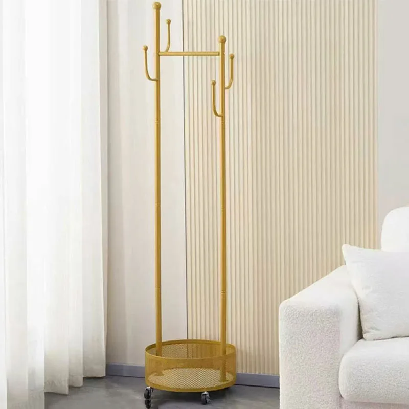 Organizer Wall Coat Racks Standing Clothes Space Saving Luxury Salon Minimalist Coat Racks Indoor Porte Manteau Home Furniture