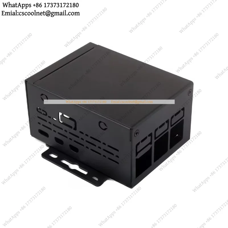 k06 Industrial Grade Large Space Metal Case D For PoE HAT Active Cooler PCIe For Raspberry Pi 5