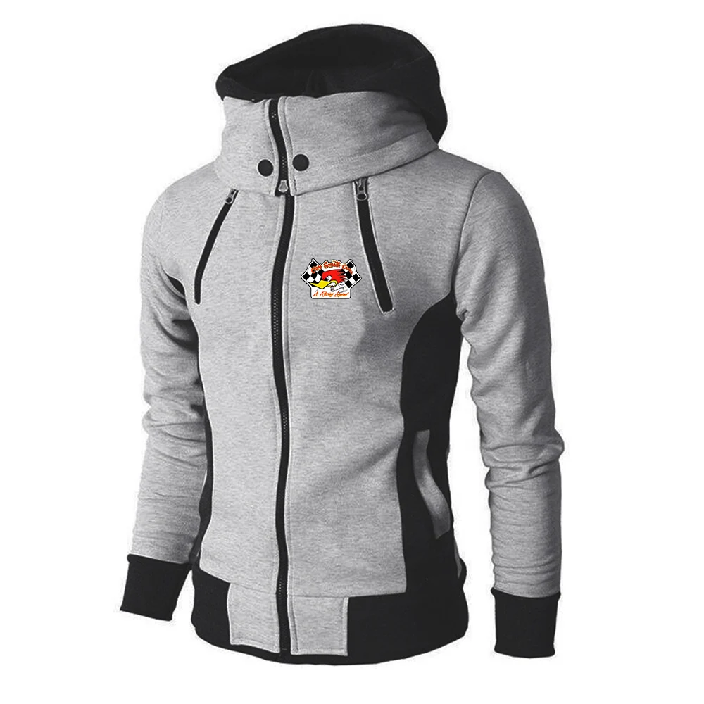 Fashion Men's Zip-up Hoodies Clay Smith Cams Mr Horsepower Logo Print 2026 High Quality Hooded Coat Spring Autumn Daily Jacket view 3