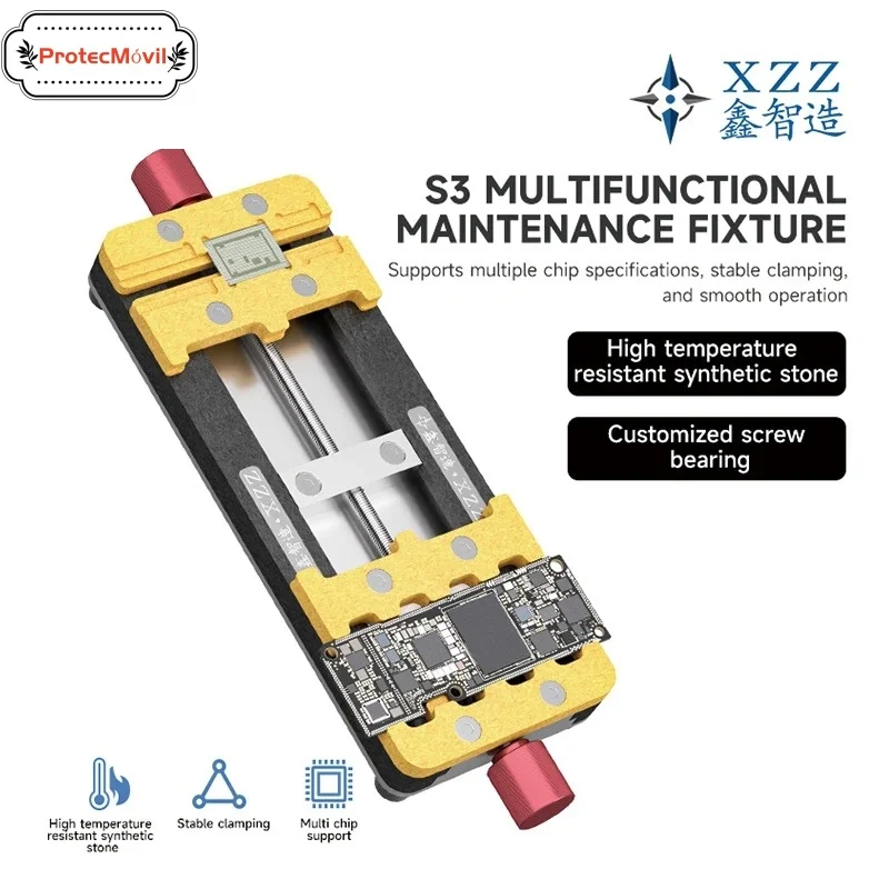 

S3 New Multi-Functional Repair Clamp - Three Card Slot Design for Glue Removal, Suitable for Various Motherboards & Chips