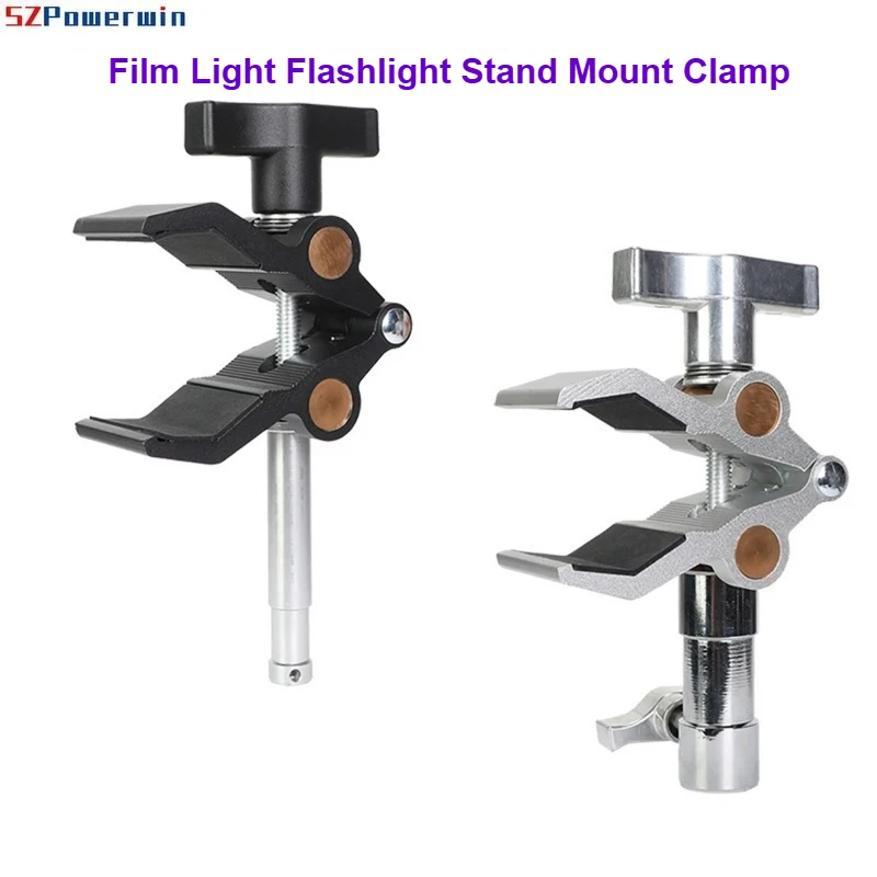 

Сверхмощный зажим для Cine, пленочный светильник, фонарик, подставка, зажим, универсальный прочный адаптер для оборудования для фотостудии