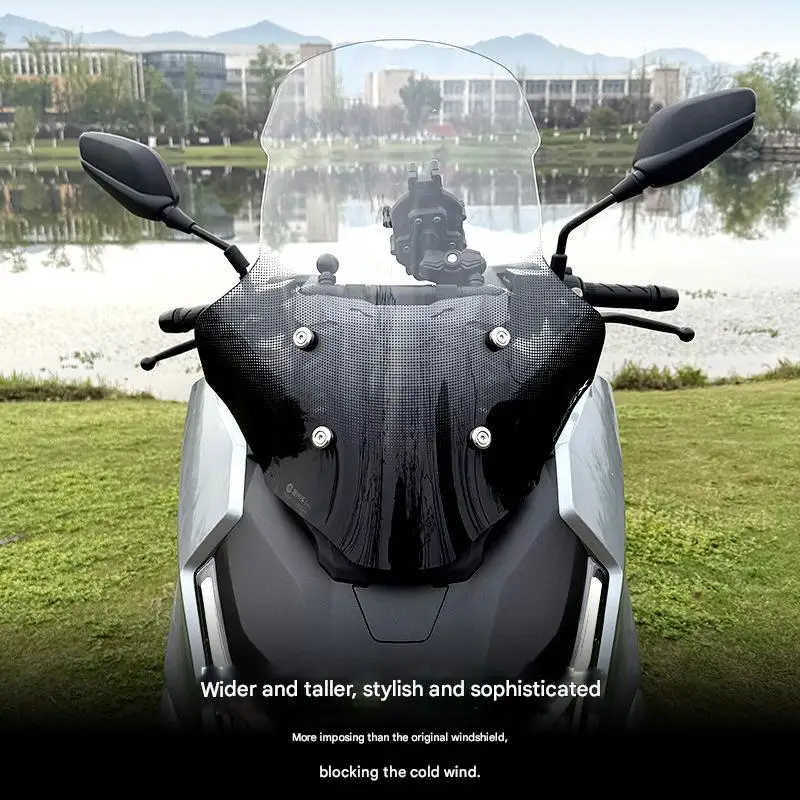 For Honda Sundiro NS150GX special high-mounted windscreen motorcycle modification for windscreen, waterproof and wear-resistant