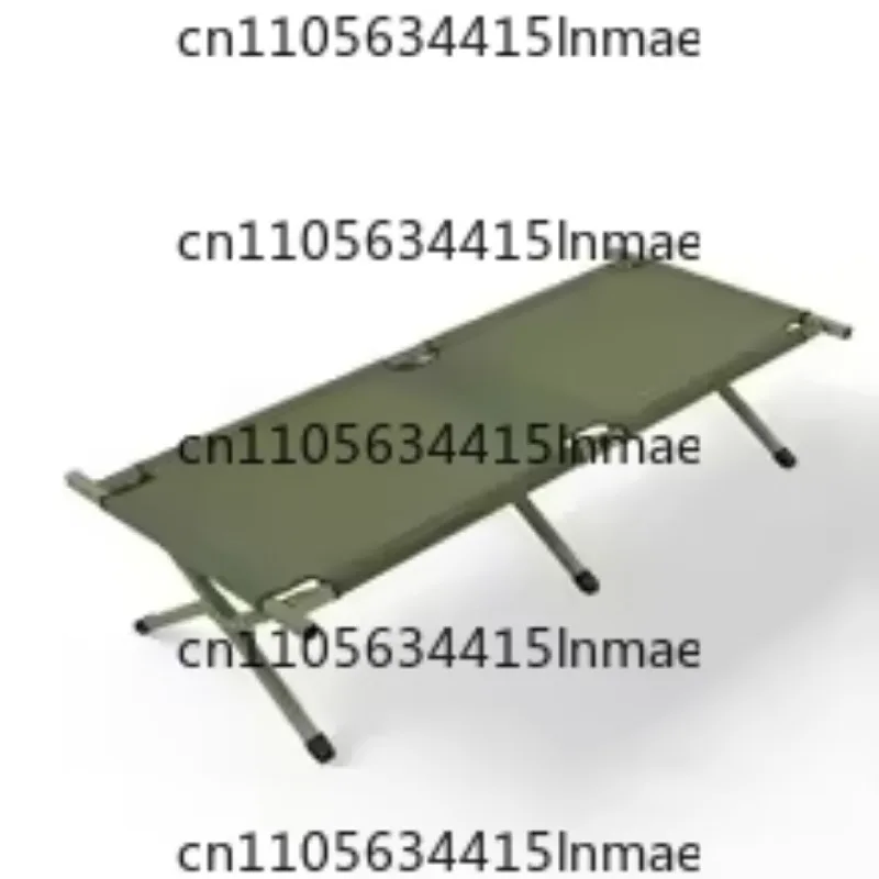 Lunch Break Camping Simple Camping Outdoor Folding Bed Single Portable Aluminum Alloy