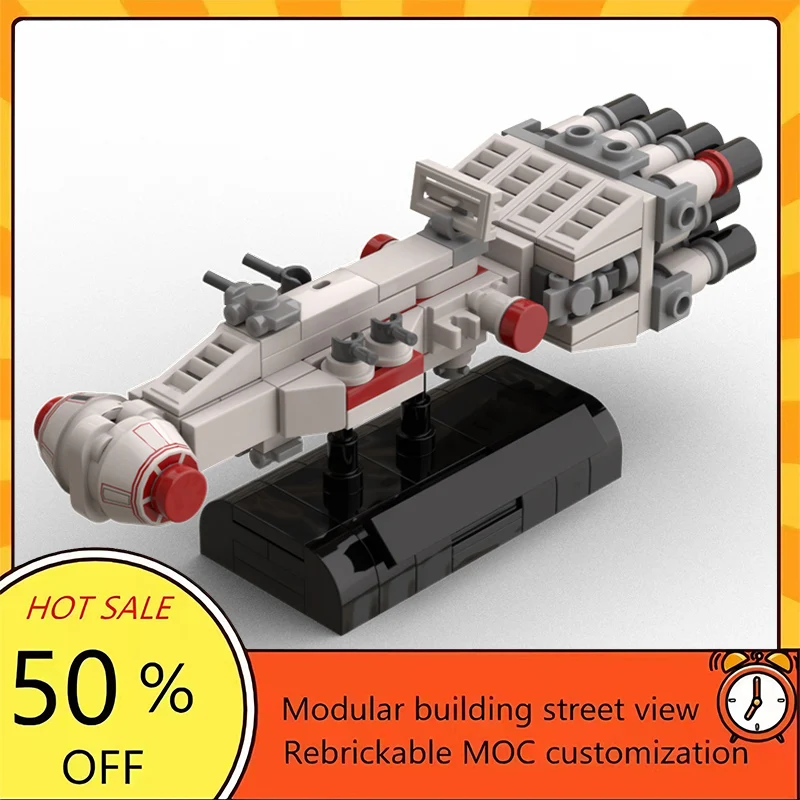 

Набор из 164 деталей: Популярная модель космического корабля из фильма «Звездные войны», конструктор MOC, модульные технологичные блоки, подарок на праздник, игрушка для сборки, детский набор