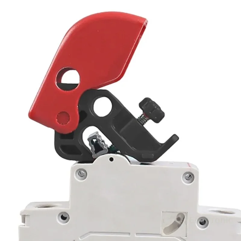 Universal MCB Lockout Device - Safety Circuit Breaker Toggle Lock for Masterlock Systems