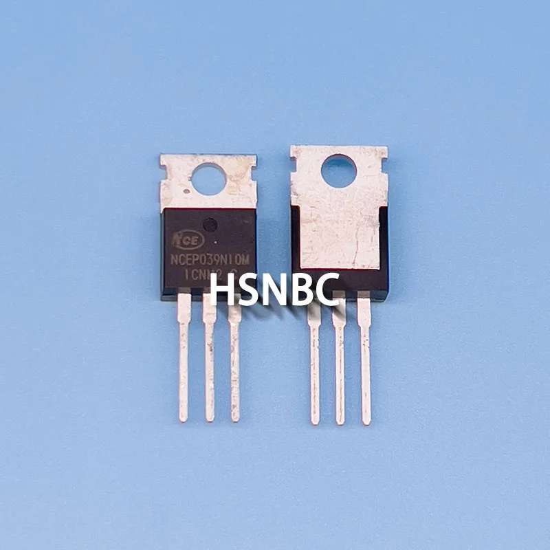 10Pcs/Lot NCEP039N10M NCEP039N10 39N10M TO-220 135A 100V MOSFET N-Channel Field-effect Transistor 100% New Original