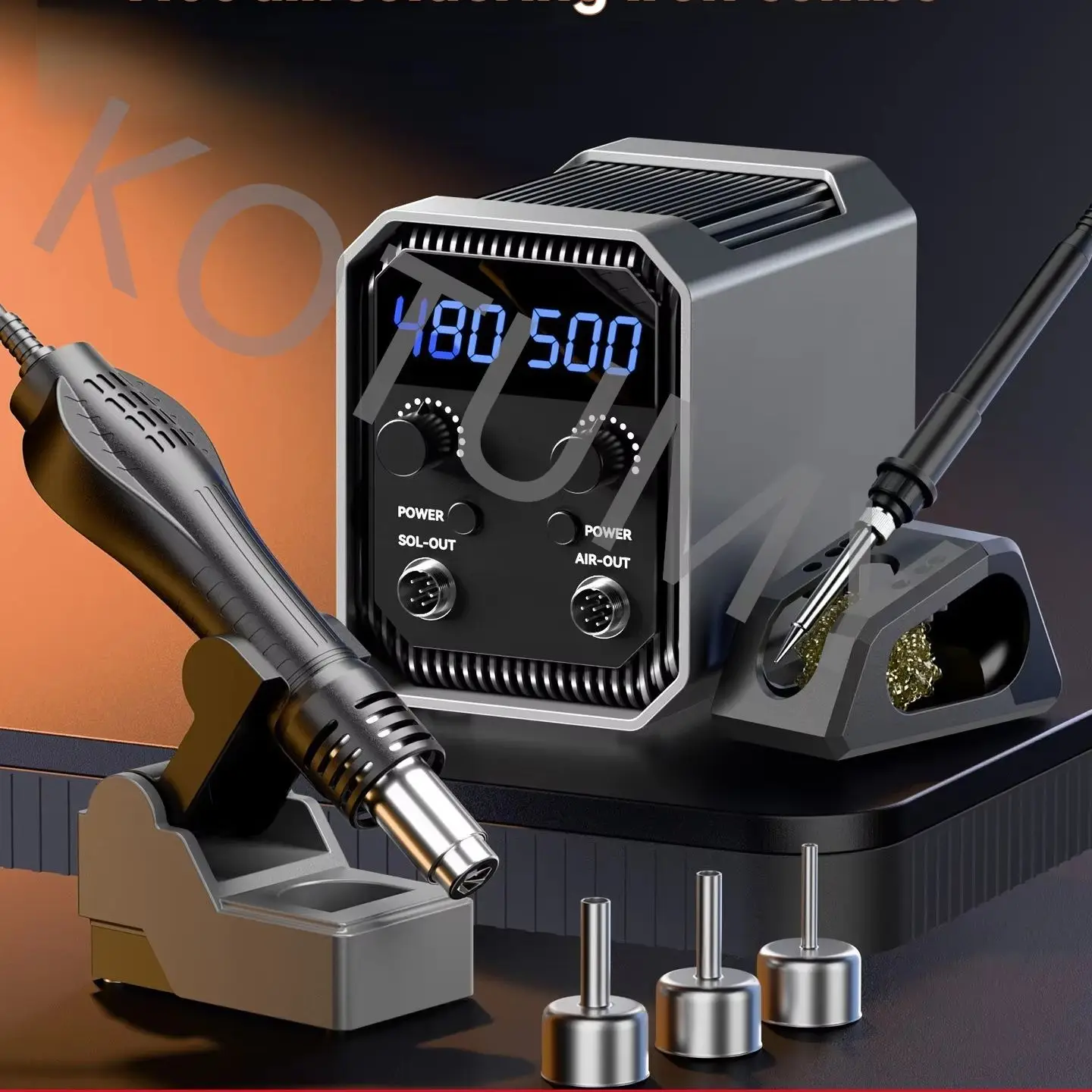Industrial Welding Table 2-in-1 Maintenance Special Welding Table Adjustable Temperature Digital Display Welding Table