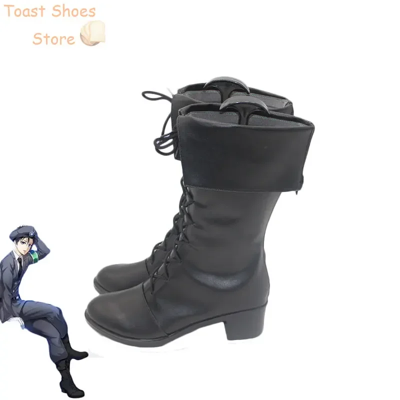 Anime Blue Lock Isagi Yoichi Chigiri Hyoma Nagi Seishiro Cosplay Shoes Halloween Boots PU Shoes Cosplay Props Costume Prop