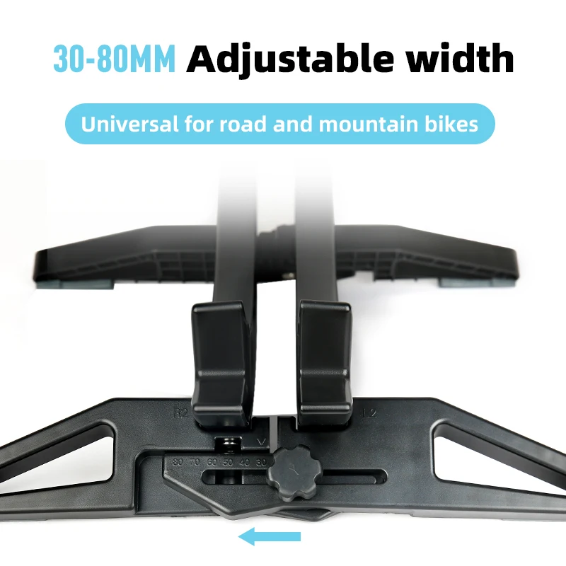 CXWXC Bicycle Parking Rack 30-80mm Adjustable MTB Road Bike Indoor Display Stand ABS Anti-slip Stable Cycling Parking Holder