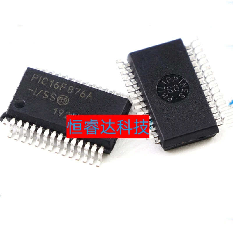 Free shipping 10pcs/lot PIC16F876A-I/SS 16F876A-I/SS PIC16F876 SSOP-28 IC in stock!