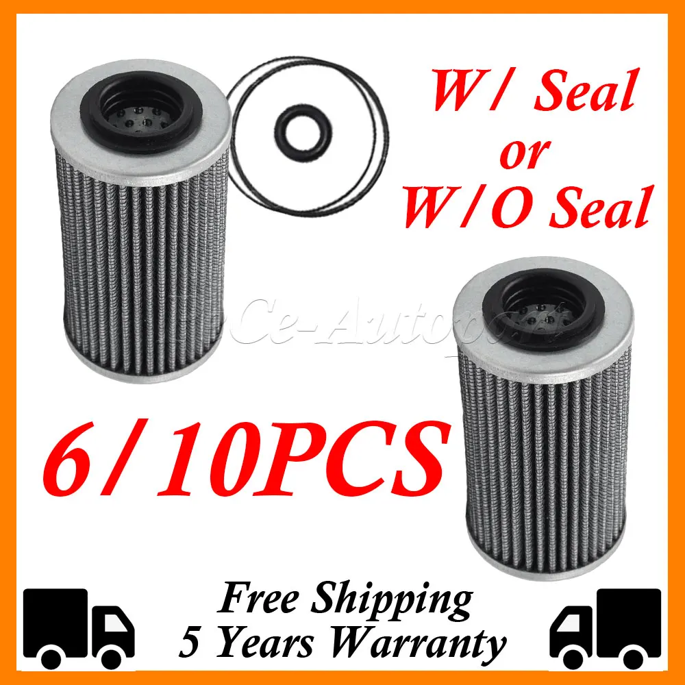 

6/10PCS New Oil Filter 420956744 For Sea-Doo 300HP RXP-X GTX RXT-X 2016-2020 Car Accessories | Options: With Seal or No Seal Kit