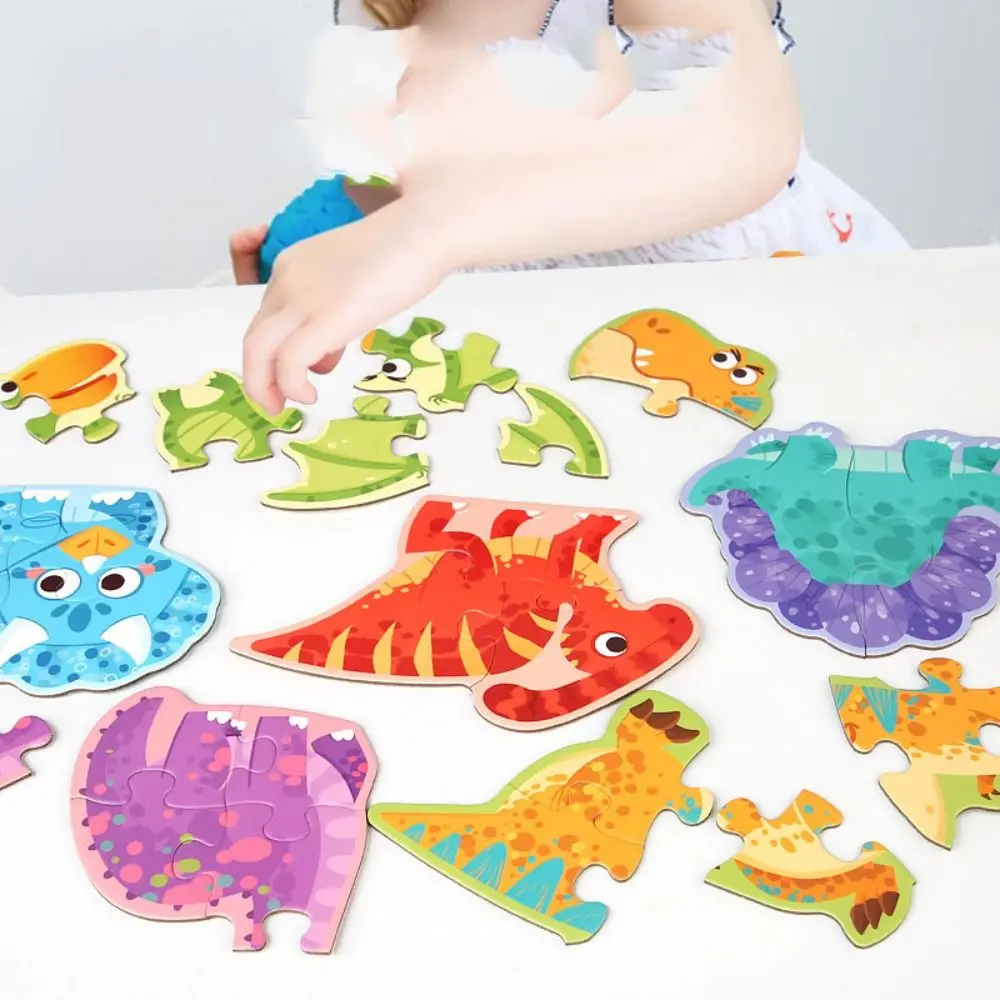 Креативная 3D головоломка с пандой, ваза со слоном, домашний декор, головоломка с мультяшными животными, 3D искусство, сделай сам, деревянная головоломка