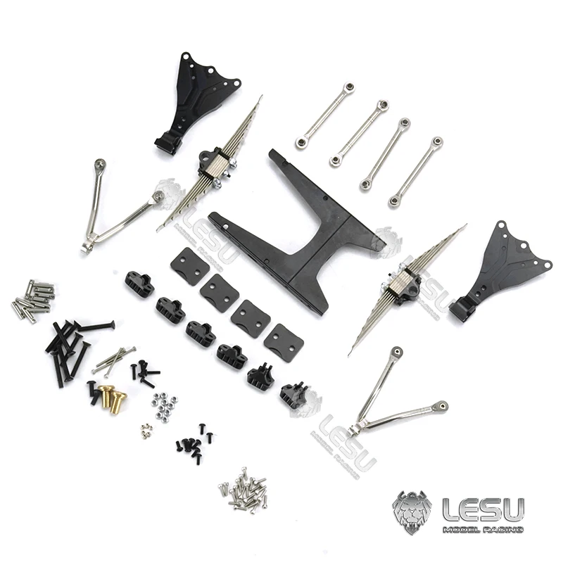 

Metal 9Mm Rear Suspension For 1/14 LESU Small Axles Truck DIY Tamiyay Dump Model Outdoor Toys TH17148