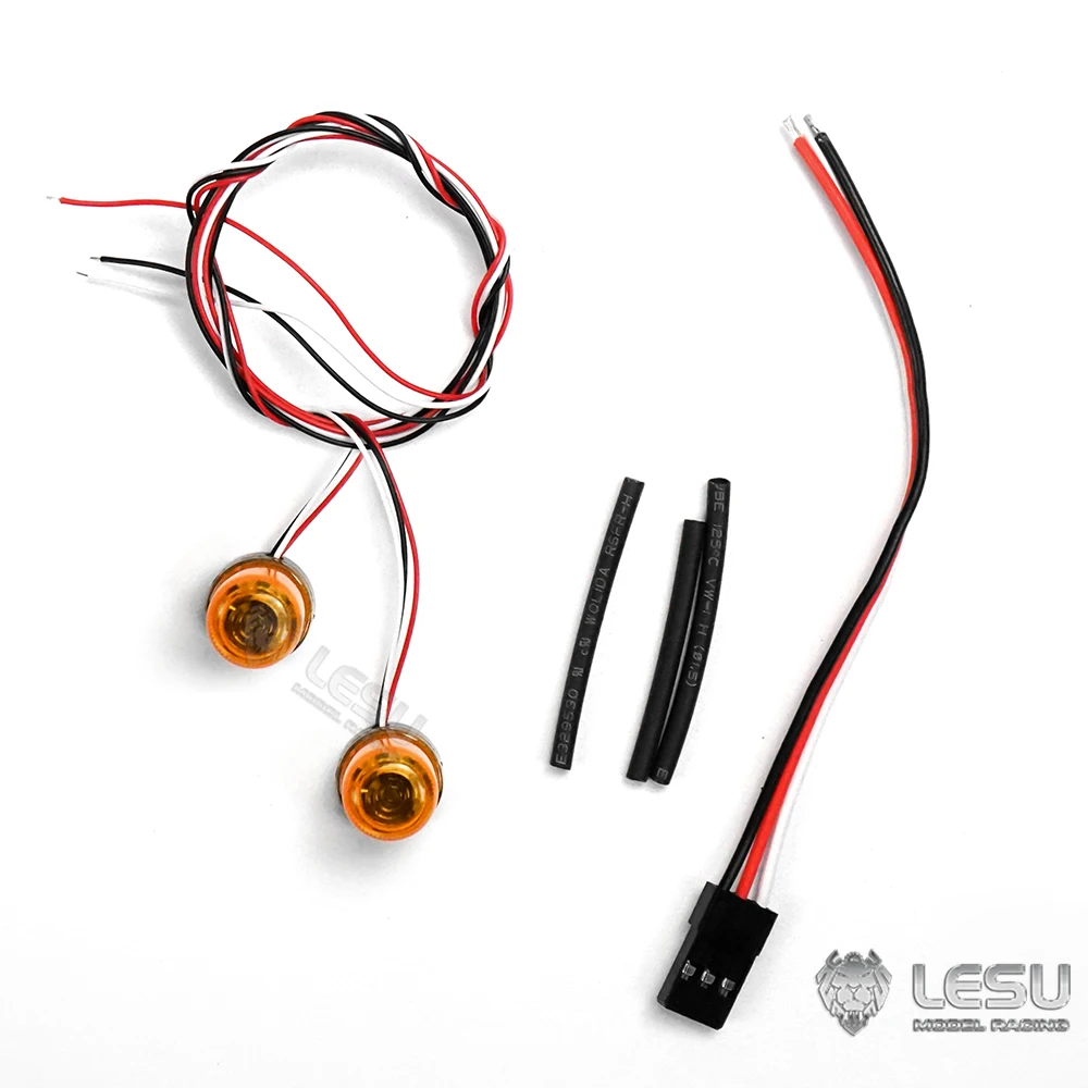 

LESU Plastic Roof Rotating Lamp Warning Light for Toy 1/14 RC Tamiyaya Tractor Truck Dumper TH17154