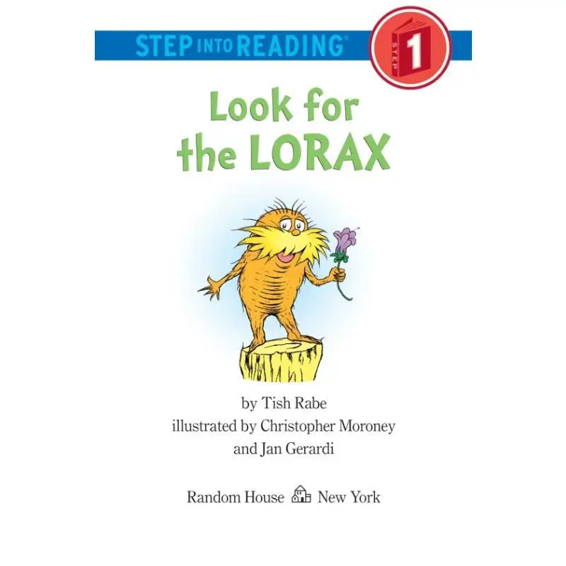 خطوة إلى القراءة RStep 1Look For The Lorax Rabe Tish Random House US 9780375869990 Book #5