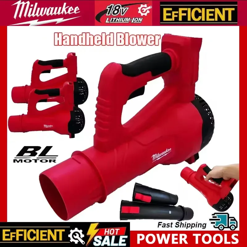 

Milwaukee 38000RPM Cordless Air Blower Brushless Handheld Leaf Jet Turbo Blower For Milwaukee 18V Battery Power Tool