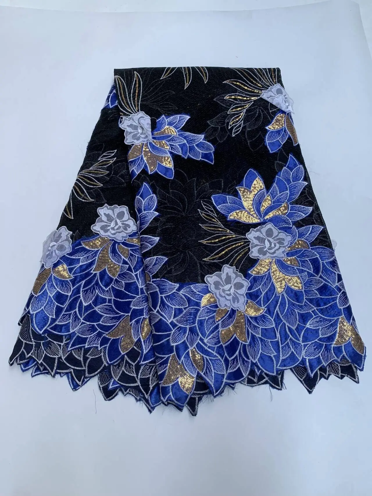 

High Quality African Lace Fabric 2026 Guipure Cord Lace Fabrics Swiss Voile Lace Fabric With Stones For Dress Sewing TY009