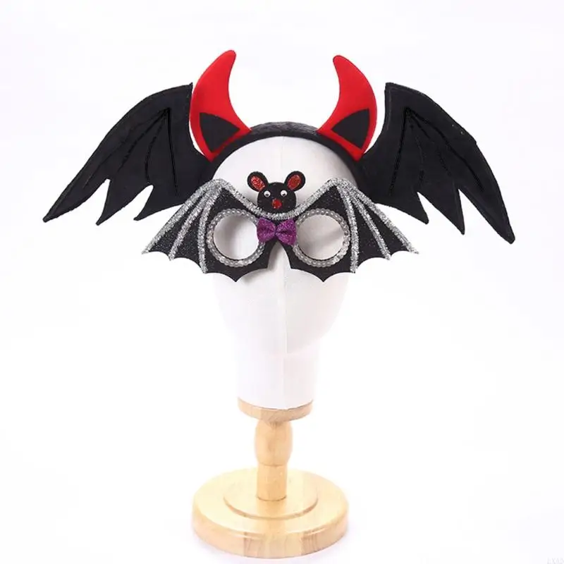 LXAD BAT HIR HOOP/BAT MASK COSPLAY COSPLAY FACTING