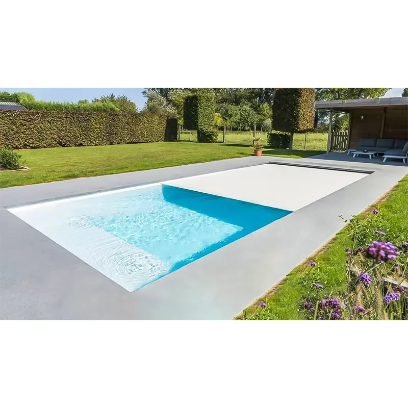 Made in China Electric Swimming Pool Cover with Custom Slats