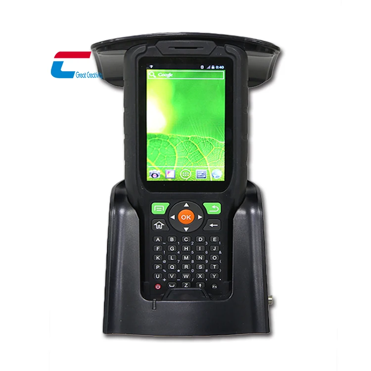 ISO18000-6C Handheld RFID Reader Writer Long Range RFID Scanner 860-960mhz UHF HF Handheld RFID Reader