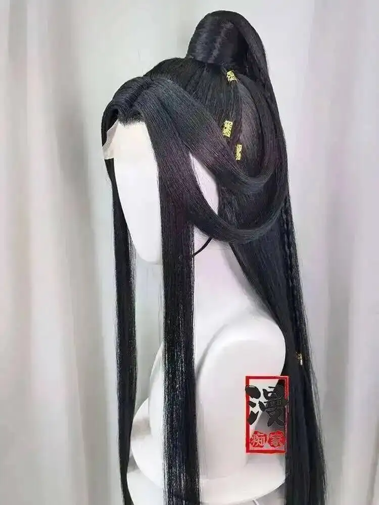 Styled Xie Lian Tai Zi Yue Shen Customized Wig Tian Guan Ci Fu Heaven Official’s Blessing Huacheng Cosplay Wig Xie Lian TGCF Wig