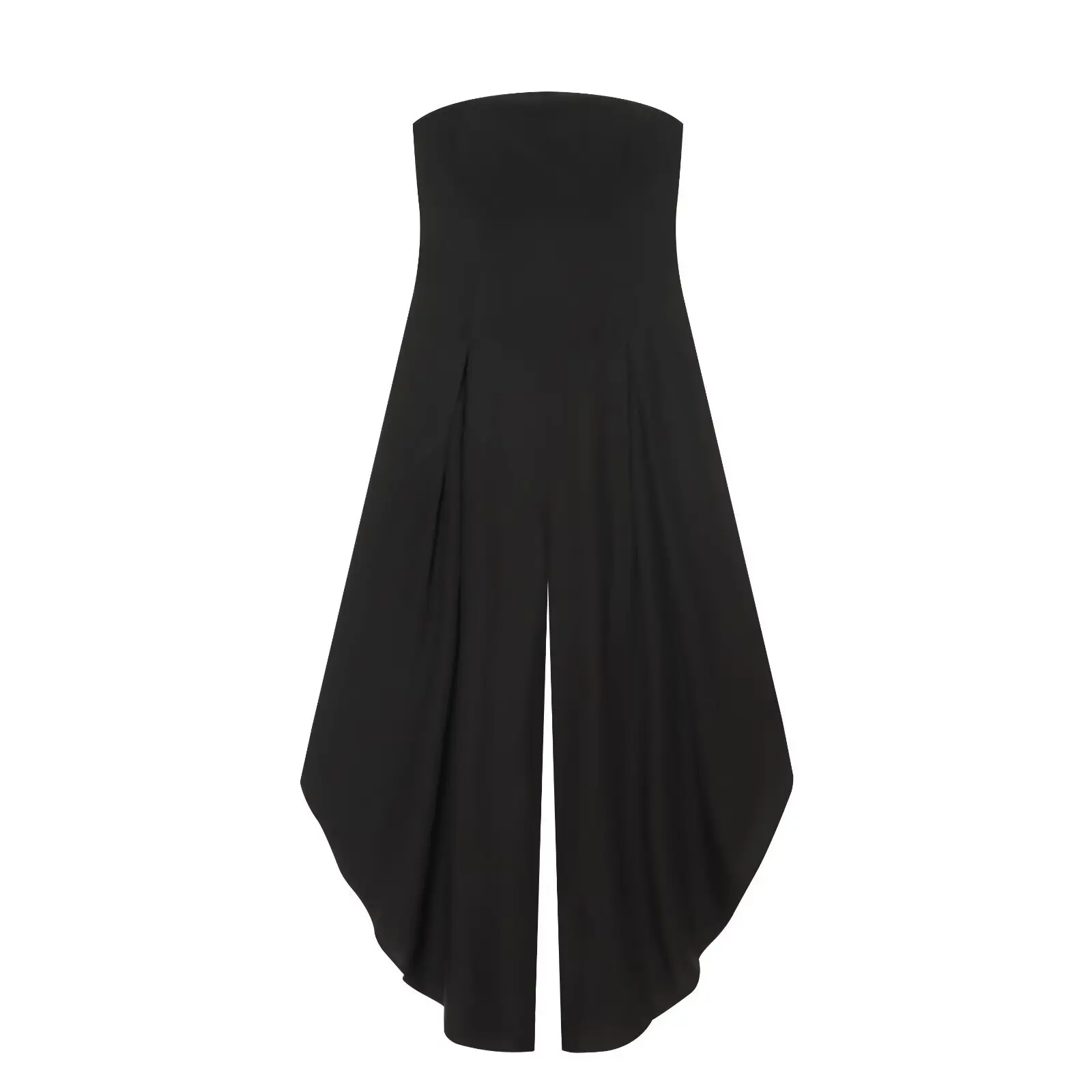 Abbigliamento Donna Maxdutti 2026 Autunno Nuova Tuta Midi Senza Spalline Alla Moda Stile Spicy Girl-image