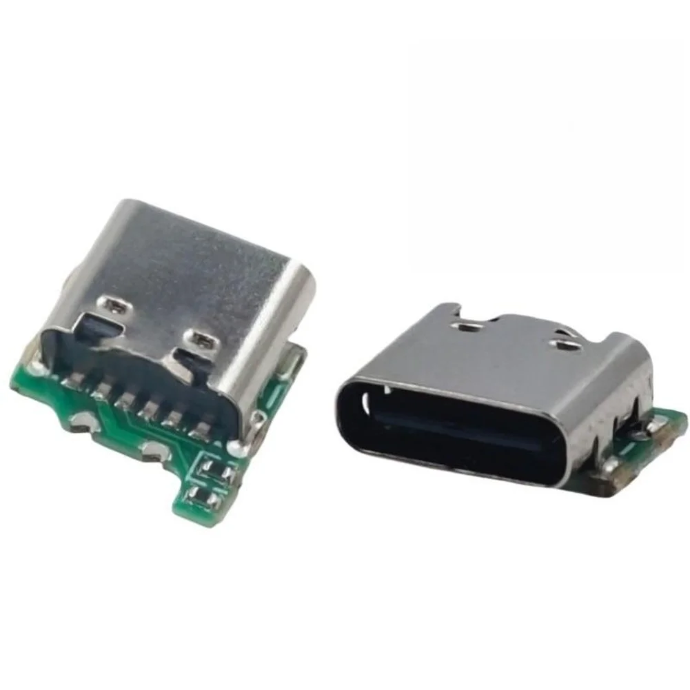 USB-C Charging Socket Replacement Port for Nintendo For NDSL Game Console Compatible with For Modern USB-C Cables