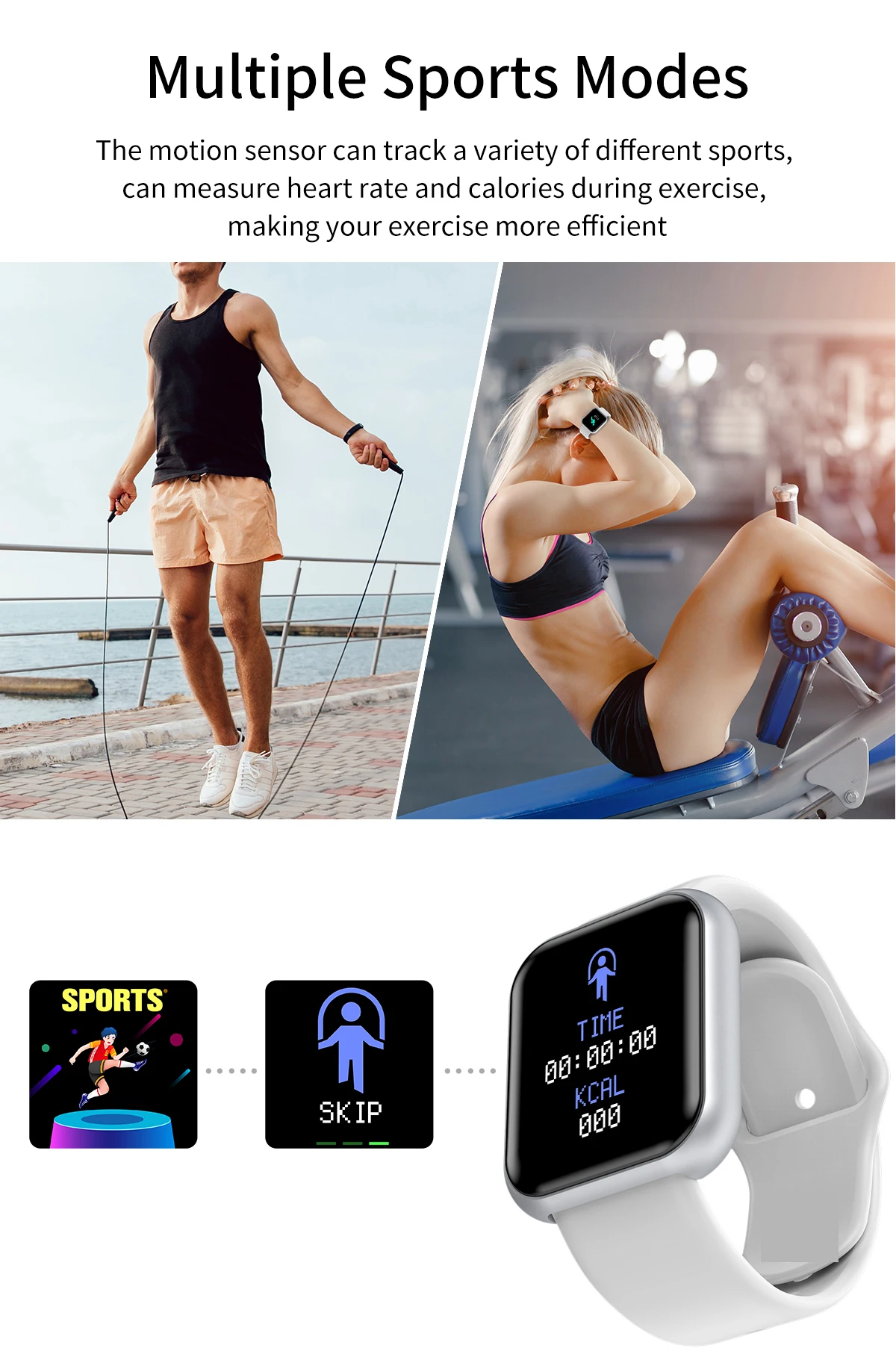 Connected Watch Child Sport Bluetooth Digital Bracelet Activity Running Tracker Heart Rate Children Waterproof Kids Smart Watch