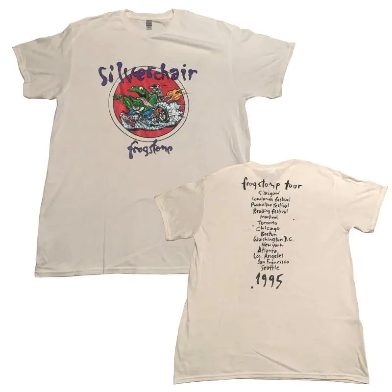Футболка группы Silverchair Frogstomp Tour 1995 года выпуска