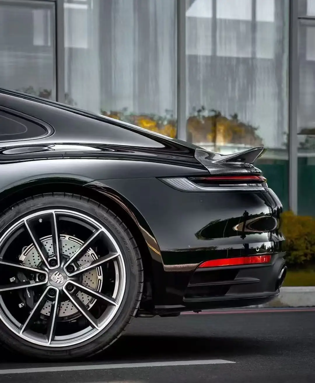 Geeignet für Porsche 911 Upgraded Carbon Fiber Ducktail