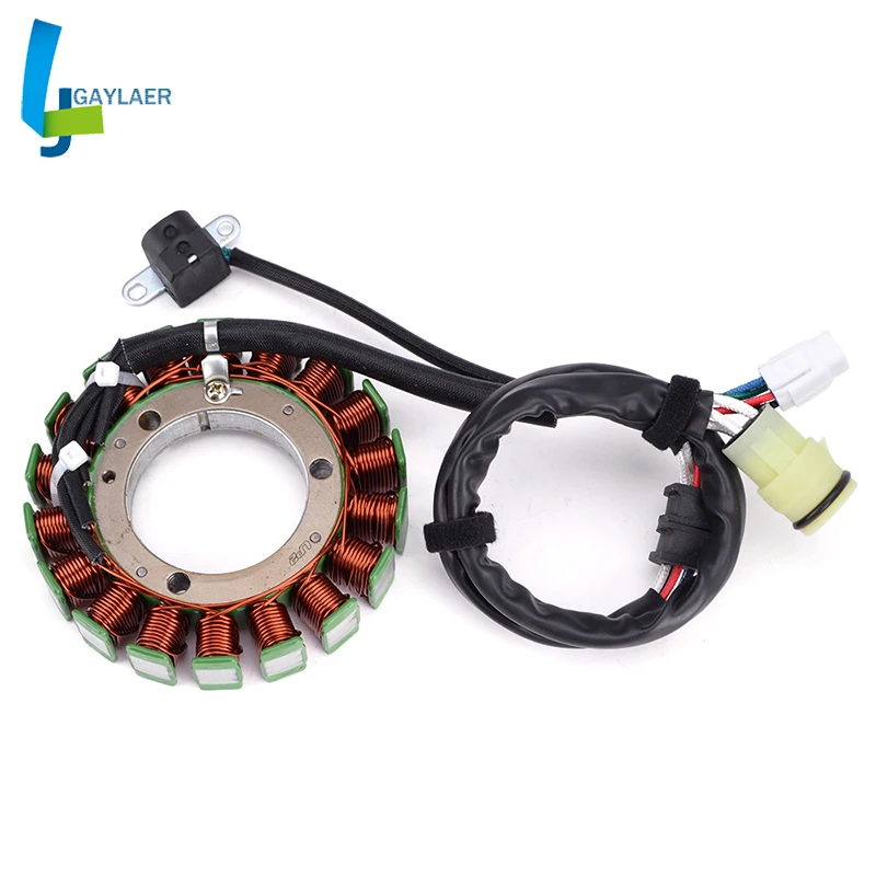 Motorcycle Stator Coil for Yamaha YFM35BA YFM350FWA Bruin YFM350X YFM45FX YFM45FXSE Wolverine 350 450 2WD 4WD YXR450 Rhino