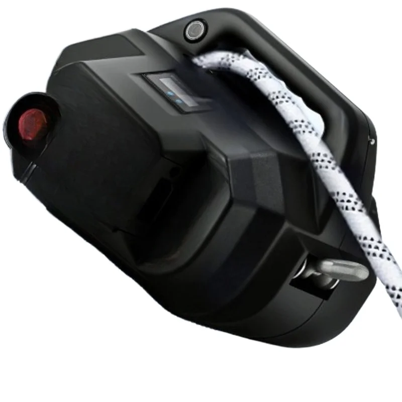 Electric rope, rechargeable remote-controlled lithium battery hoist crane, exterior wall high-altitude operation