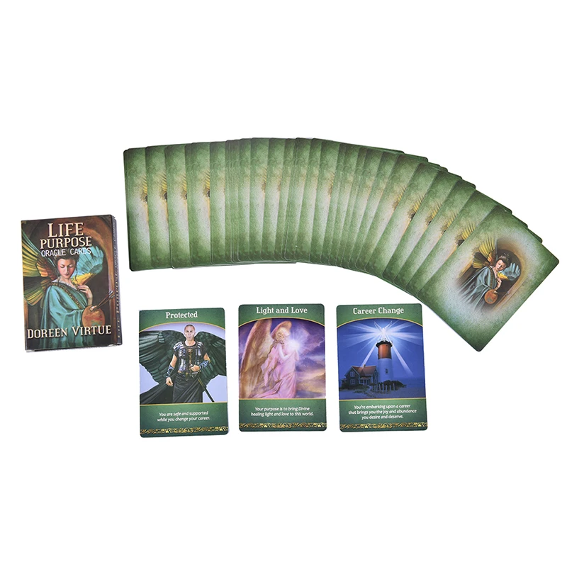 Oracle cartas de tarô para mesa, jogo de tabuleiro, propósito de vida, oráculo, adivinhação