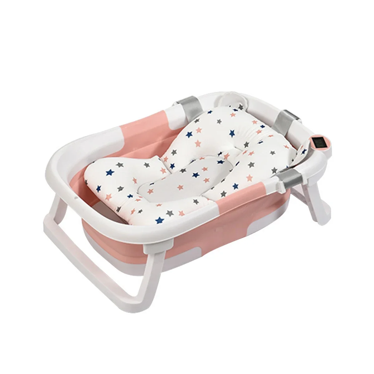 Newborn baby Household baby bath tub Large folding baby bath tub can sit or lie down to feel warm