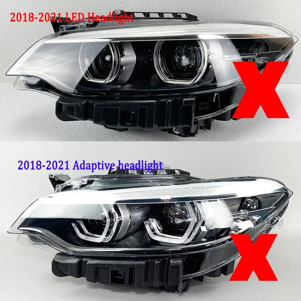 Желтые лимонные DRL глаза ангела M2 для 2014-2017 BMW 2 серии F87 F22 F23 220i 228i M240i, ксеноновая фара дневного света 7388923 7388924