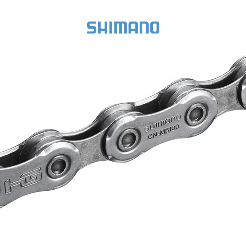 Shimano Deore XT M8100 12 Speed Chain M6100 HG Mountain Bike Chains HG M8100 MTB Curren 12V 120 124 126 Links 12S Bicycle Parts