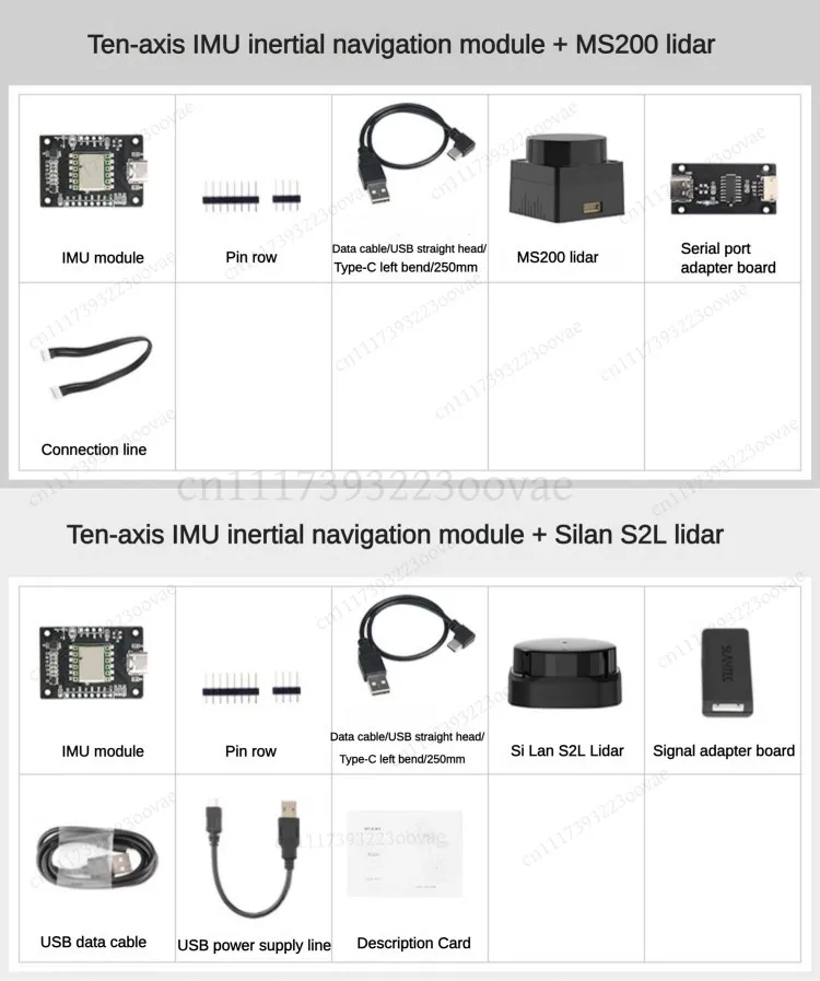 10-Axis IMU USB Magnetometer AHRS Gyroscope MEMS Attitude Sensor for Robotics, Replacement Part