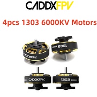 4PCS Caddx 1303 6000KV Brushless Motors For Racing Drone Gofilm 20 For CADDXFPV Gofilm 20 2inch FPV Drones DIY Parts