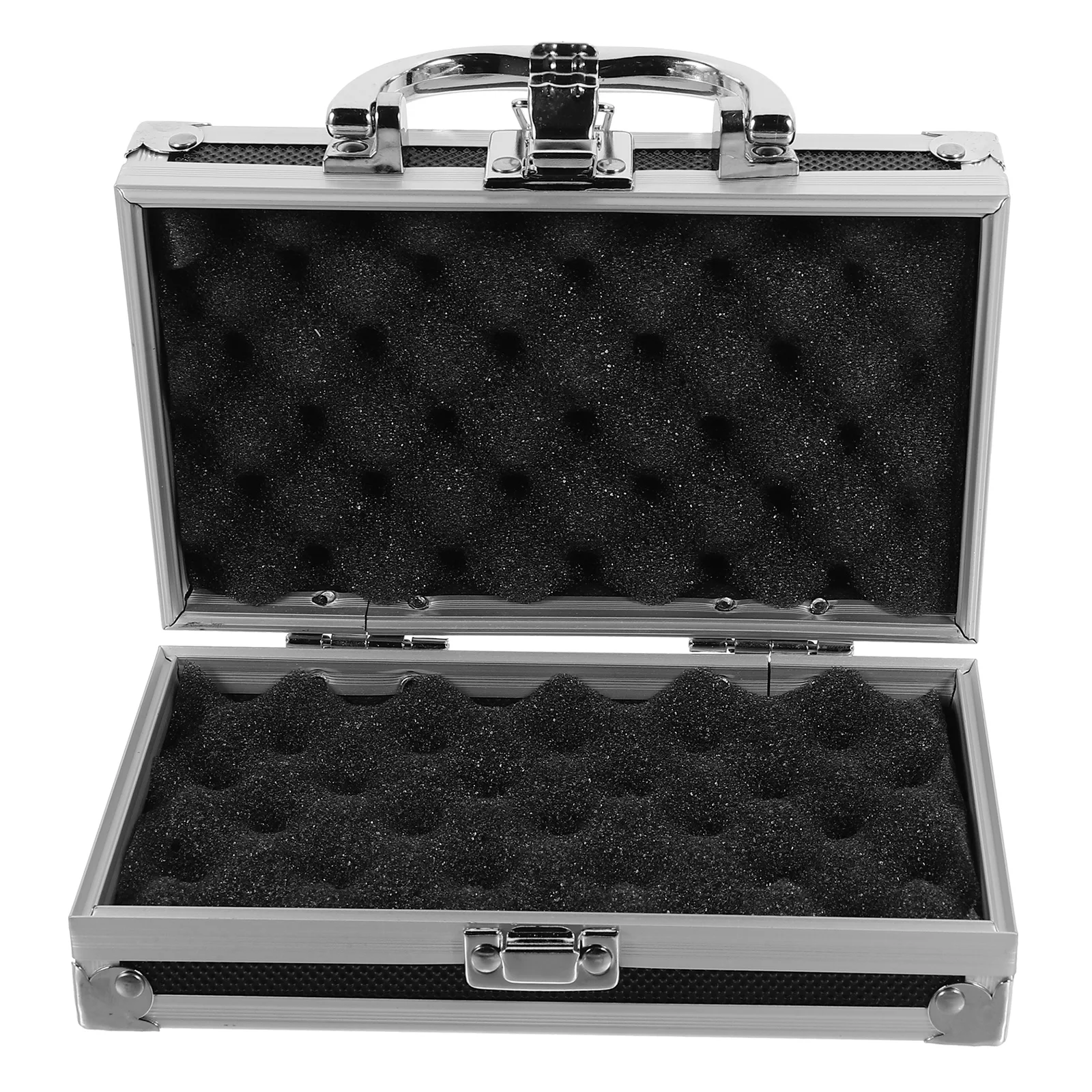 

Tool Storage Box Durable Metal Briefcase Portable ganizer Travel Case For Pedicure Daily Use Practical Container