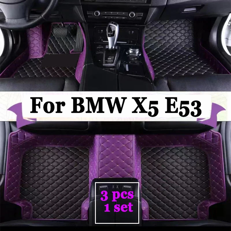 

Автомобильный коврик на заказ для BMW X5 E53 1999-2006 E70 F15 G05 2018-2023 IX 2023, детали интерьера, аксессуары из искусственной кожи