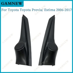 2PCS For Toyota Previa/ Estima 2006-2017 Car Tweeter Refitting Audio Door Angle Gum Speaker Cover Boxes Mounts