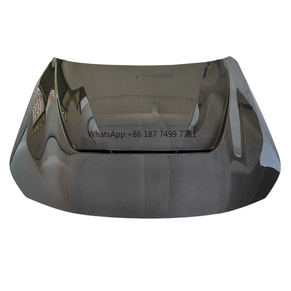 

For . 2 Series G87 M2 G42 M240 Front Engine Valve Cover N-type Carbon Fiber Engine Hood Automotive Parts Performance Kit