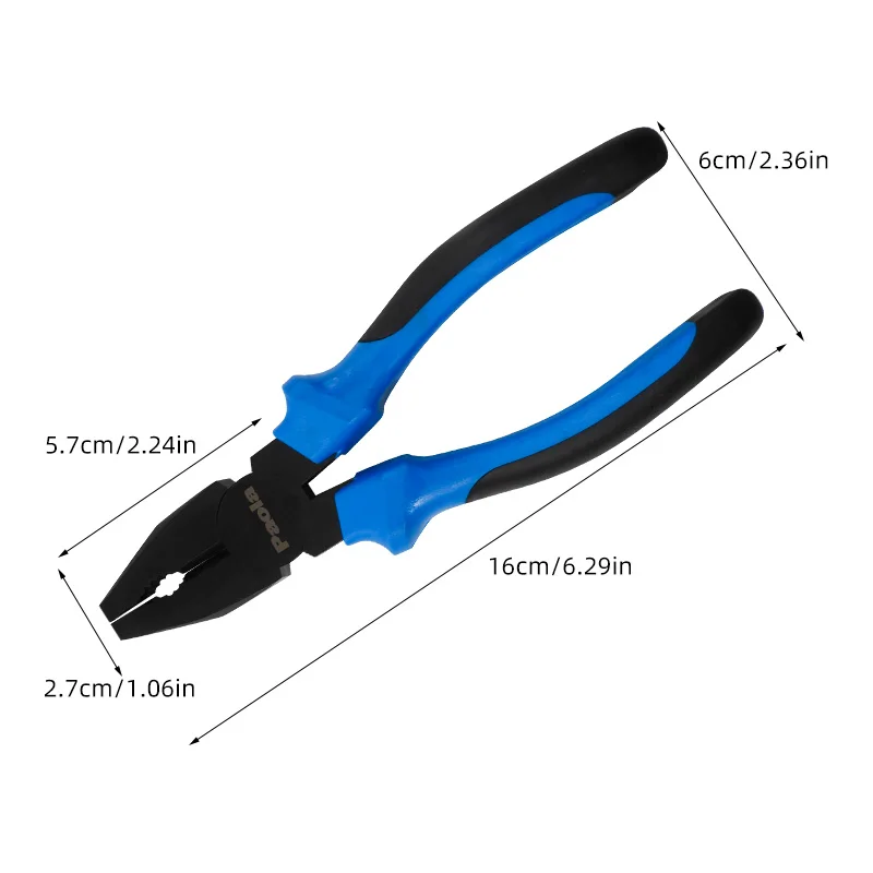 6-inch wire pliers blackened