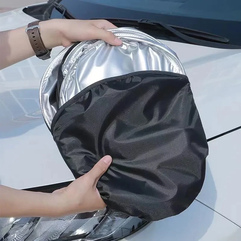 

Солнцезащитный козырек на лобовое стекло автомобиля, отражатель Ray, авто оконный козырек, складной зонтик с подарком, 1 шт., для Haval New H7