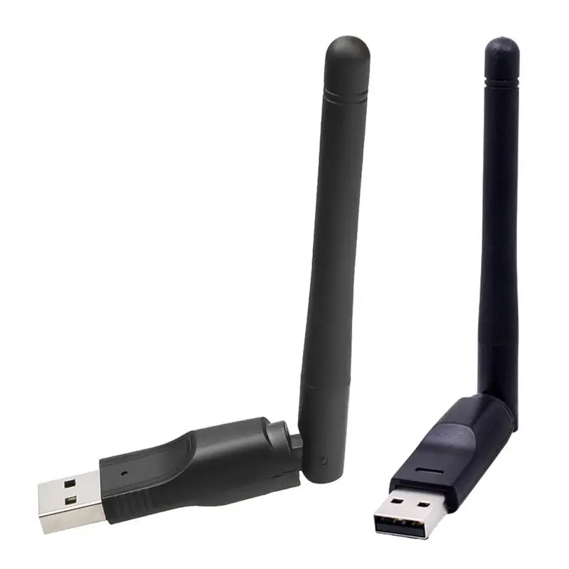 Wireless USB Wifi Adapter Dongle for Desktop Computer Laptop Wireless Network Adapter with 2DB Antenna for PC for Outdoors