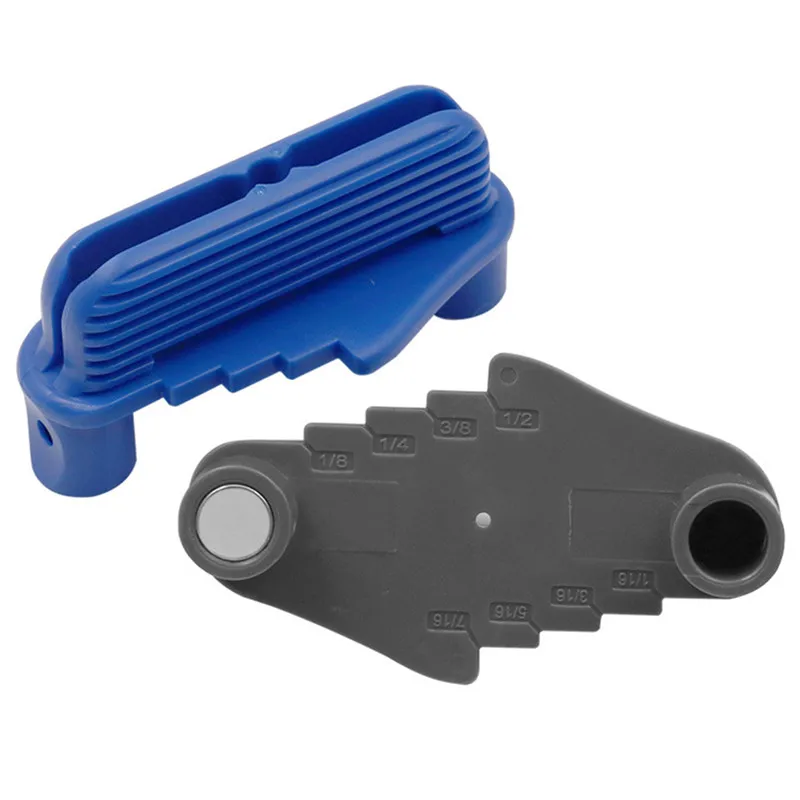 Strumento di marcatura del posizionatore di perforazione multifunzionale strumento manuale per la lavorazione del legno con scriba centrale portatile regolabile