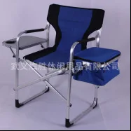 

Cross-border Amazon outdoor beach director chair, folding ultra-light beach camping folding chair plus cotton high back chair