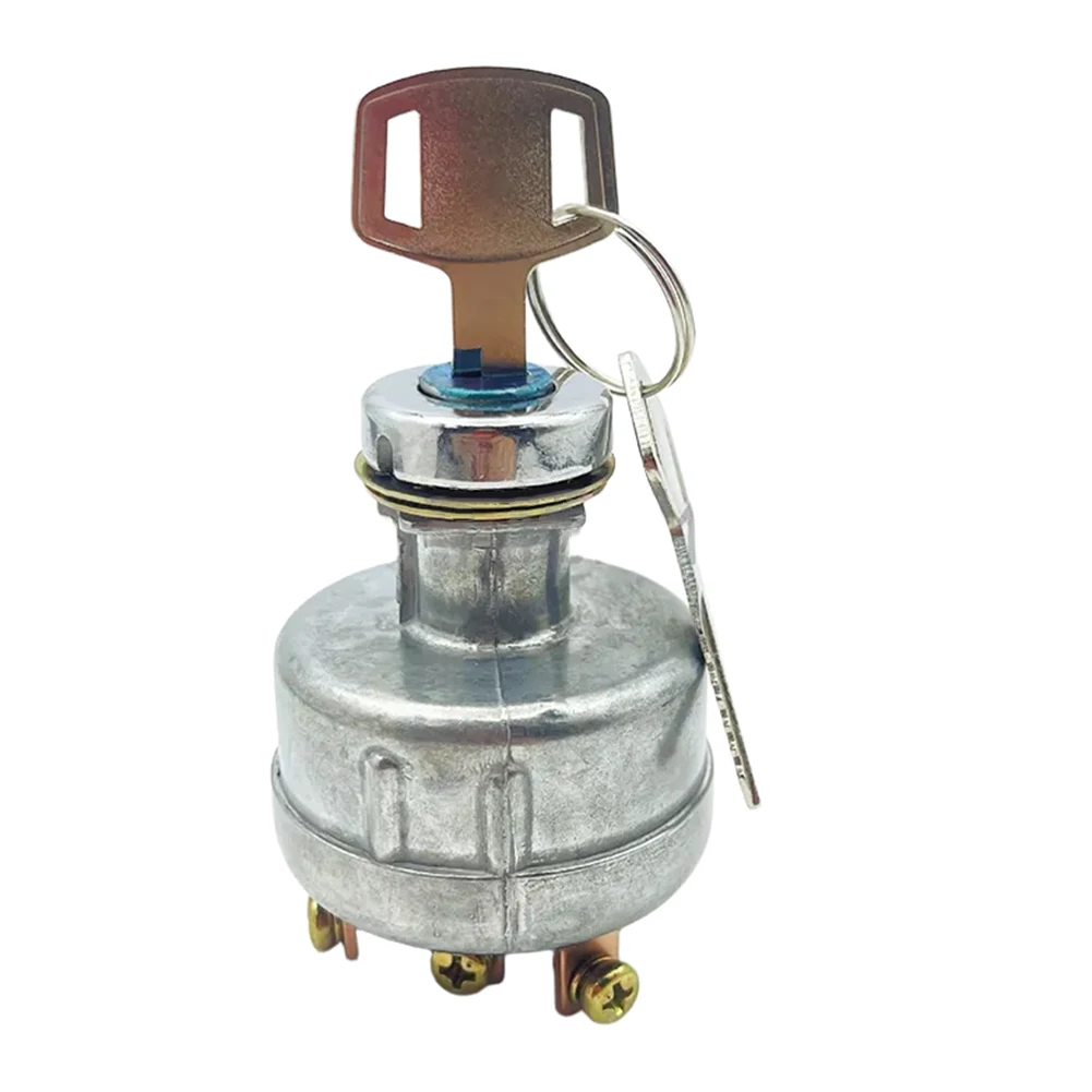 1PCS Interruttore di Avviamento Con Chiave di Plastica 9x7x6cm JK408 JK406B Interruttore di Avviamento di Accensione Accessori Da Giardino Per Veicoli Agricoli